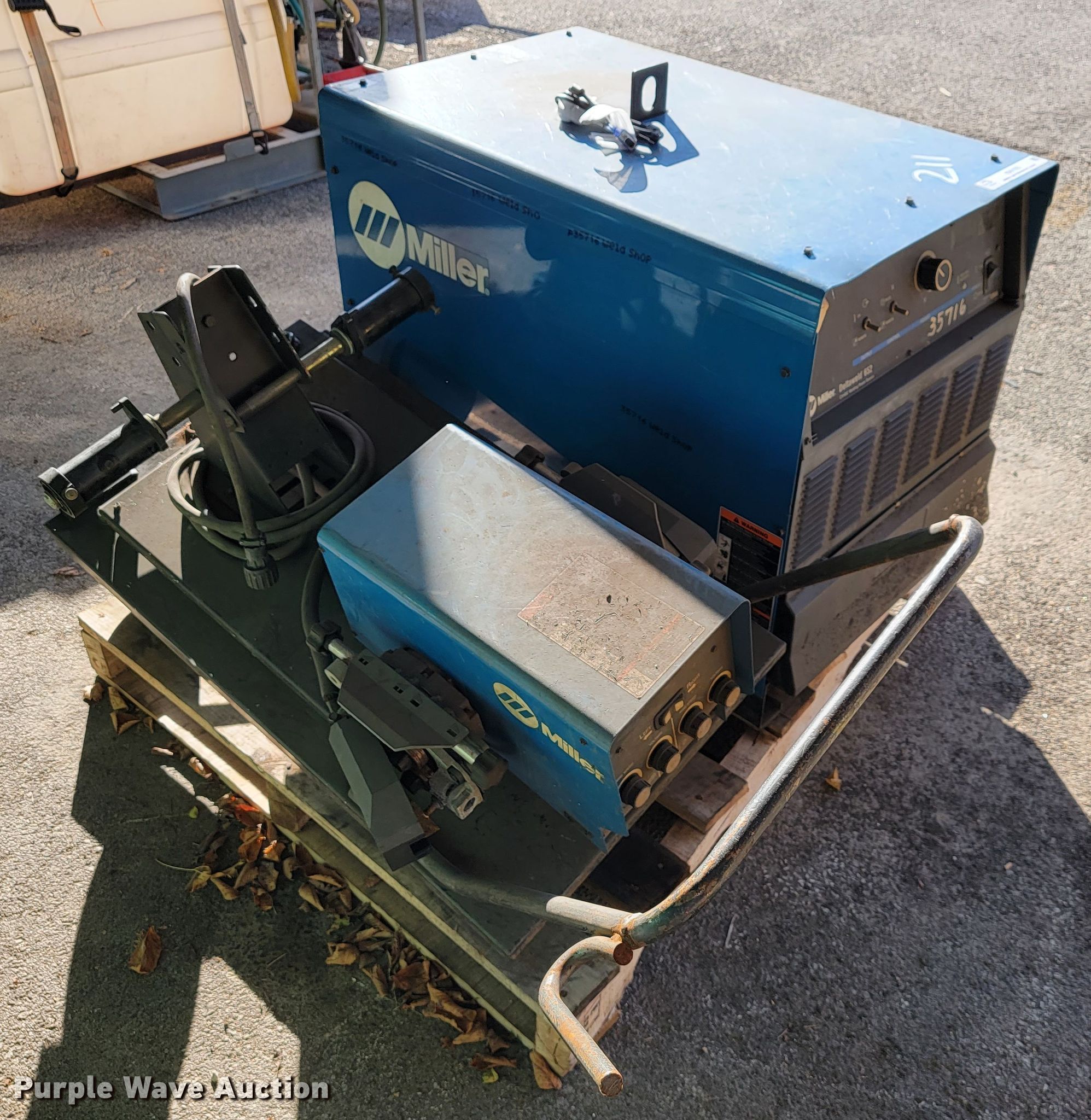 Miller Deltaweld 652 welder in Tulsa, OK Item ID9193 sold Purple Wave