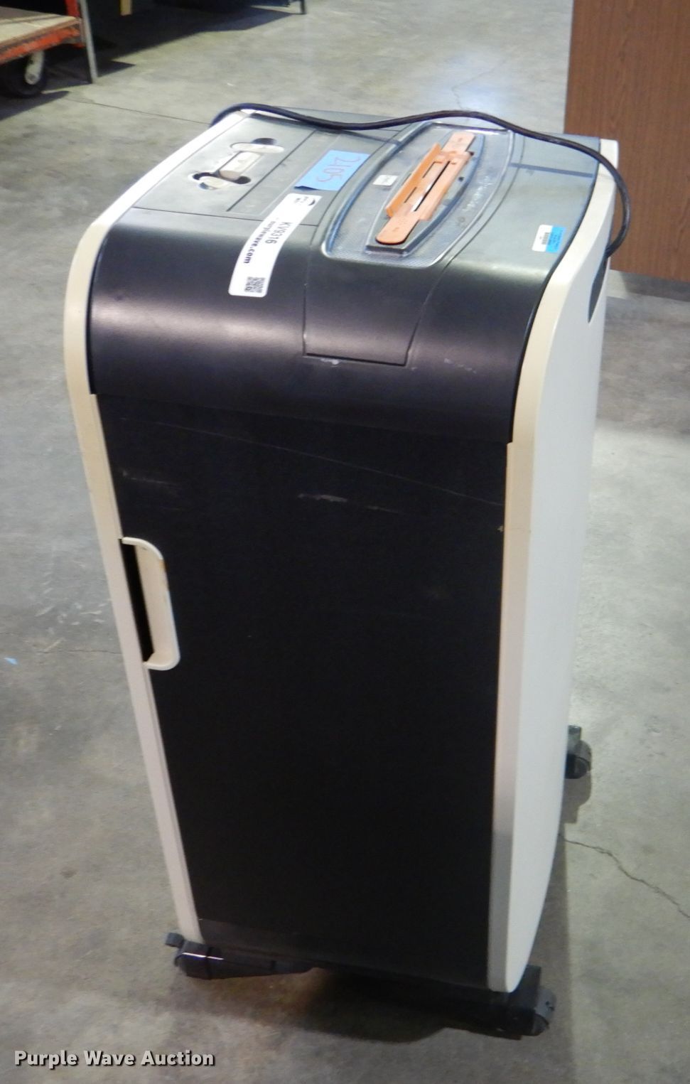 GBC Shredmaster shredder in Tulsa, OK Item KV9316 sold Purple Wave