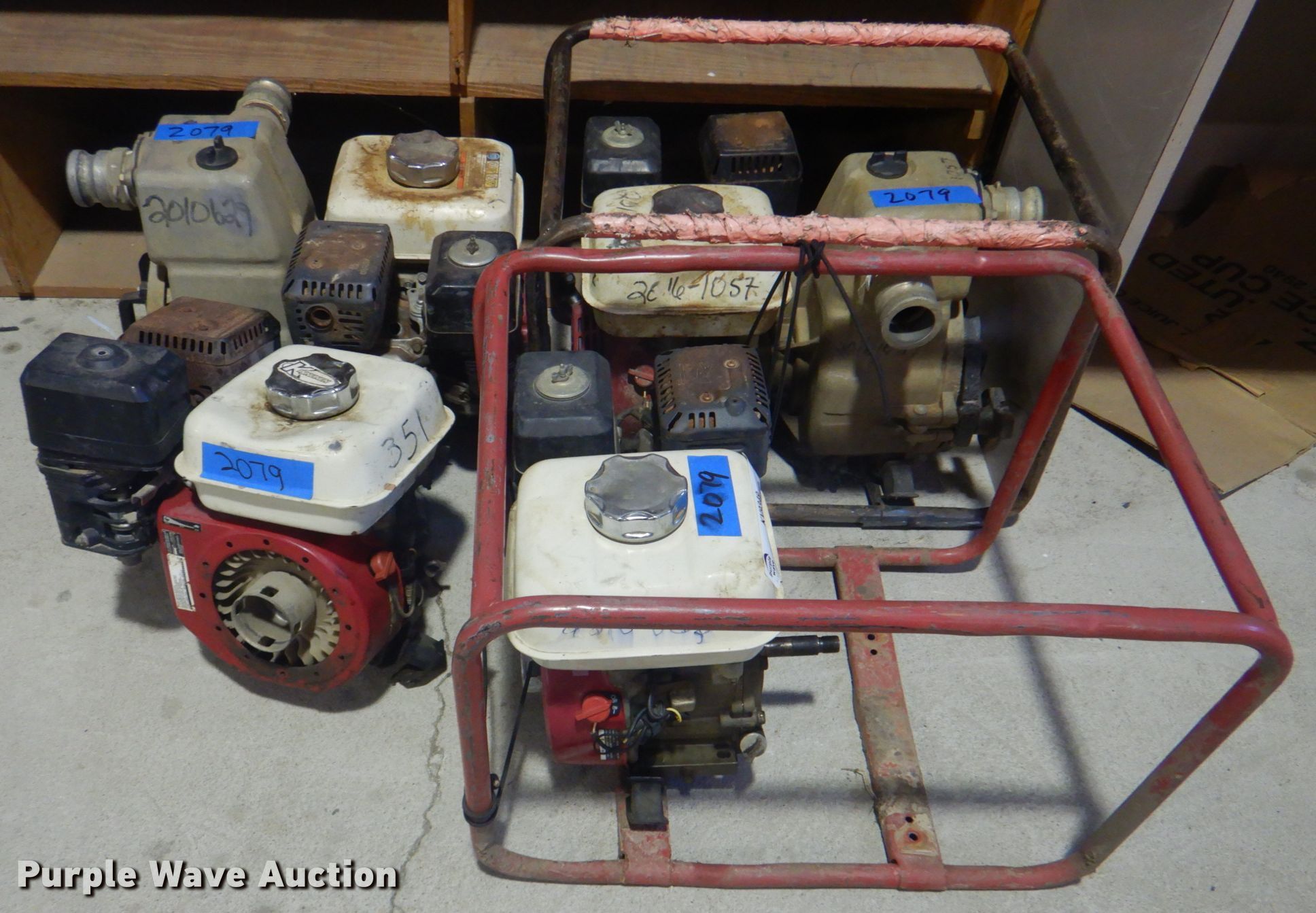 (4) 2" pumps in Tulsa, OK Item KV9349 sold Purple Wave