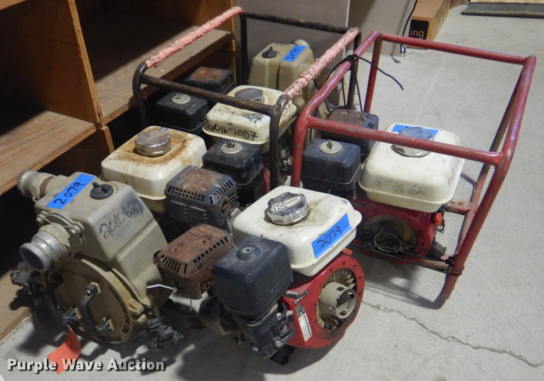 (4) 2" pumps in Tulsa, OK Item KV9349 sold Purple Wave