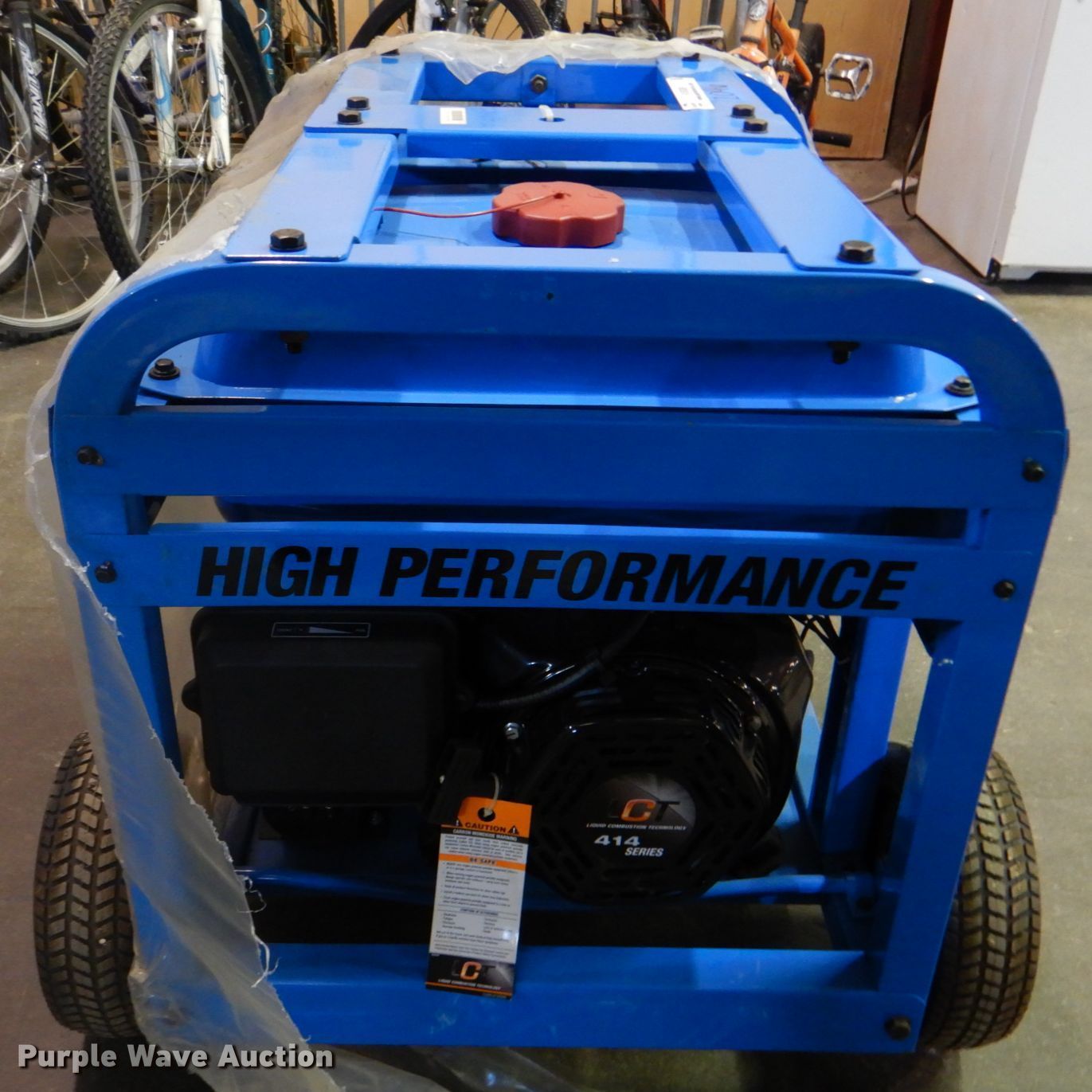 Pacific 8500M generator in Tulsa, OK Item KV9389 sold Purple Wave