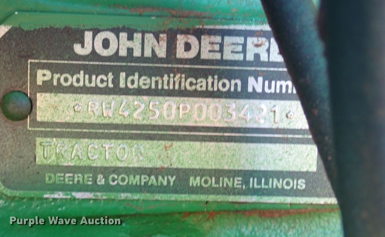 image for item DN0008 1983 John Deere 4250  tractor