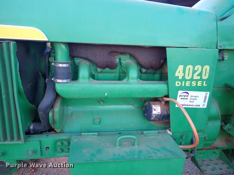 image for item DN0012 1969 John Deere 4020  tractor