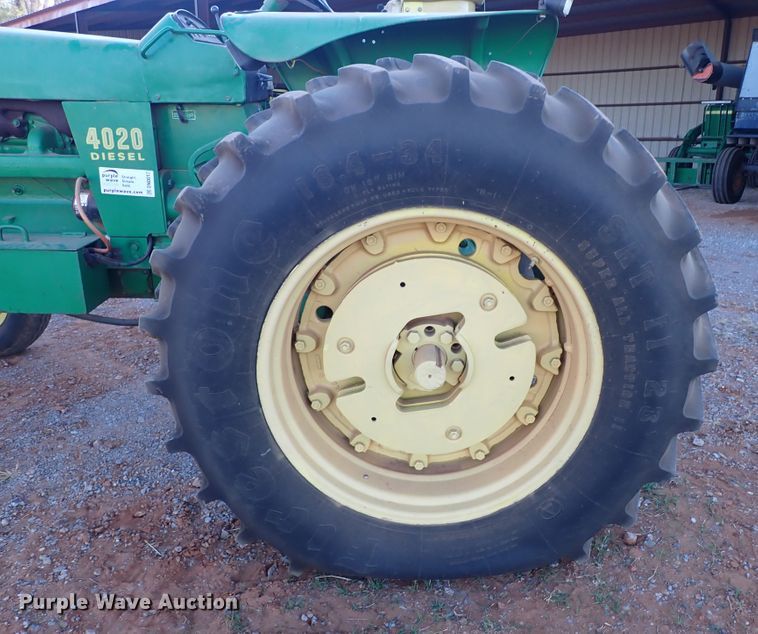 image for item DN0012 1969 John Deere 4020  tractor