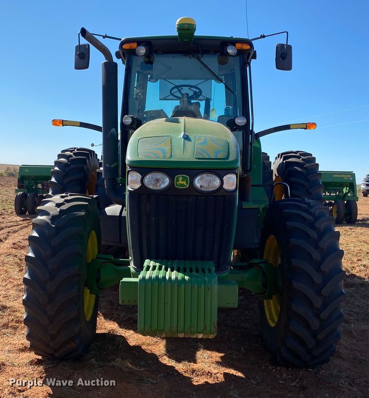 image for item DN0013 2007 John Deere 7830  MFWD tractor