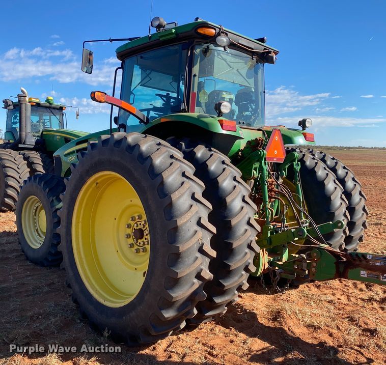 image for item DN0013 2007 John Deere 7830  MFWD tractor