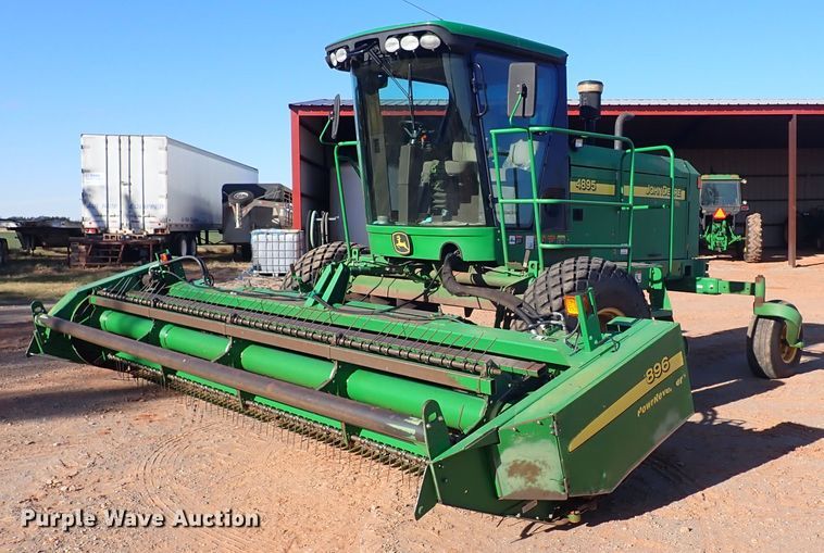 image for item DN0015 2006 John Deere 4895  windrower