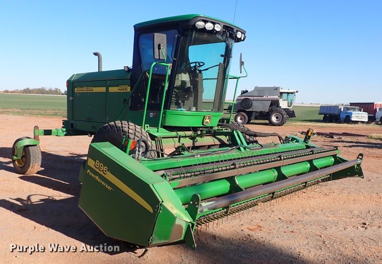image for item DN0015 2006 John Deere 4895  windrower