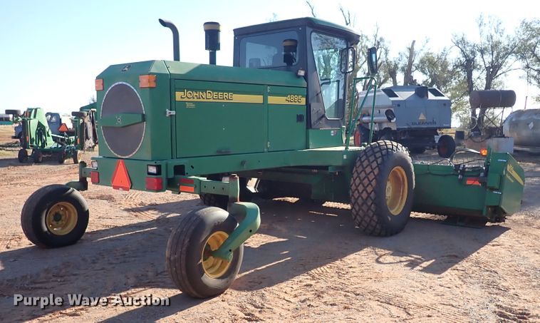 image for item DN0015 2006 John Deere 4895  windrower
