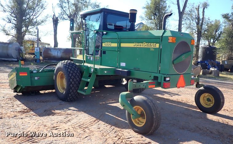 image for item DN0015 2006 John Deere 4895  windrower