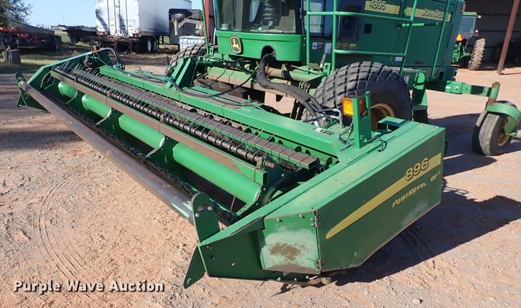 image for item DN0015 2006 John Deere 4895  windrower