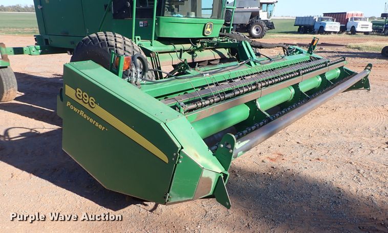 image for item DN0015 2006 John Deere 4895  windrower
