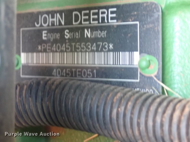 image for item DN0015 2006 John Deere 4895  windrower
