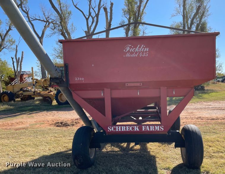 image for item DN0021 Ficklin 435  gravity wagon