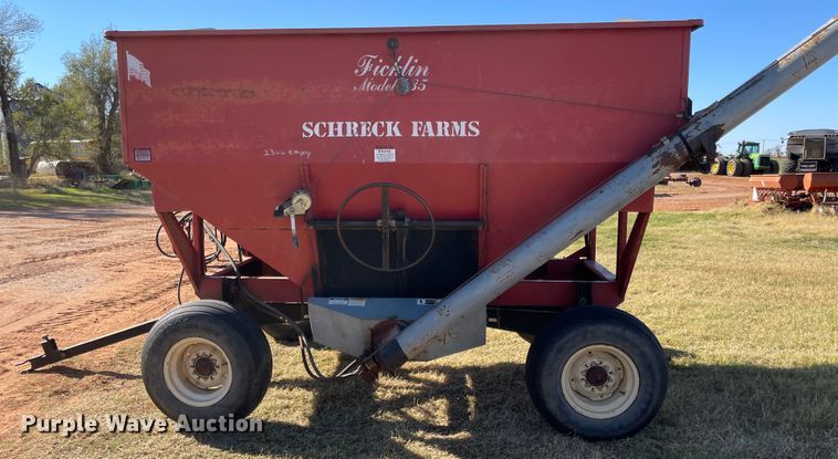 image for item DN0021 Ficklin 435  gravity wagon