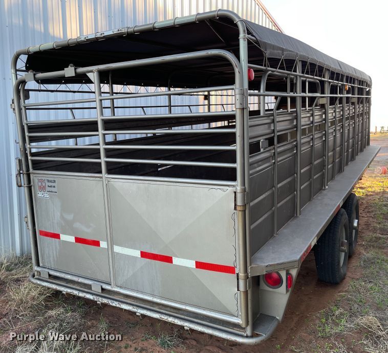 image for item DN0031 2012 W-W  livestock trailer