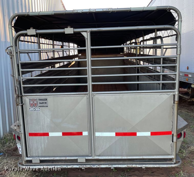 image for item DN0031 2012 W-W  livestock trailer