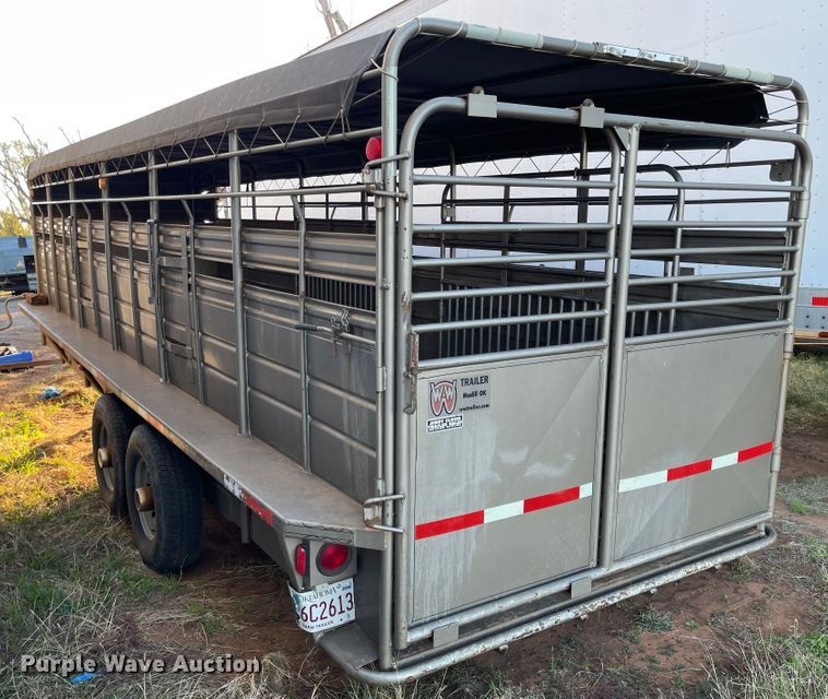 image for item DN0031 2012 W-W  livestock trailer