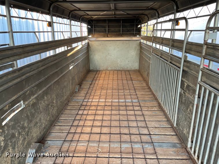 image for item DN0031 2012 W-W  livestock trailer