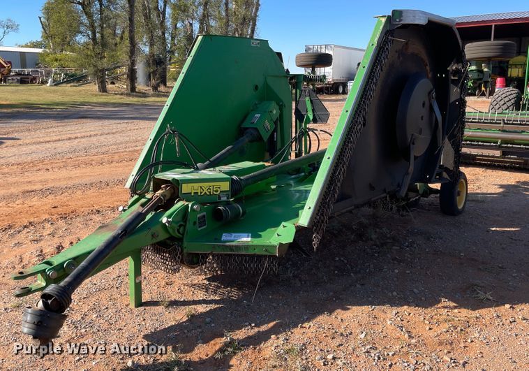 image for item DN0038 John Deere HX15  batwing rotary mower