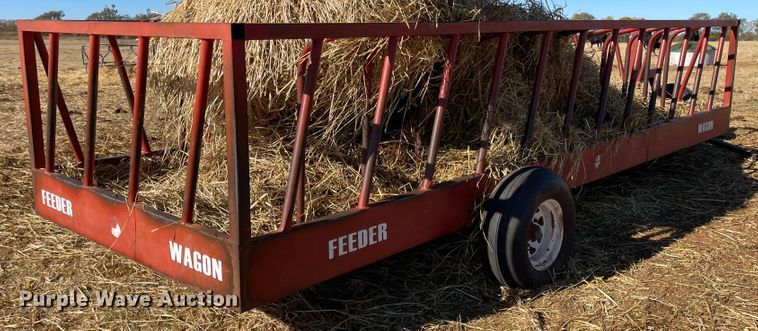 image for item EX9666 Hay bale feeder wagon
