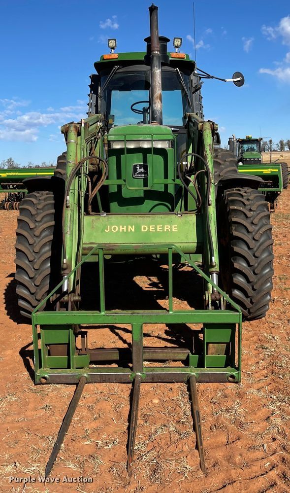 image for item IK9680 1983 John Deere 4450  MFWD tractor