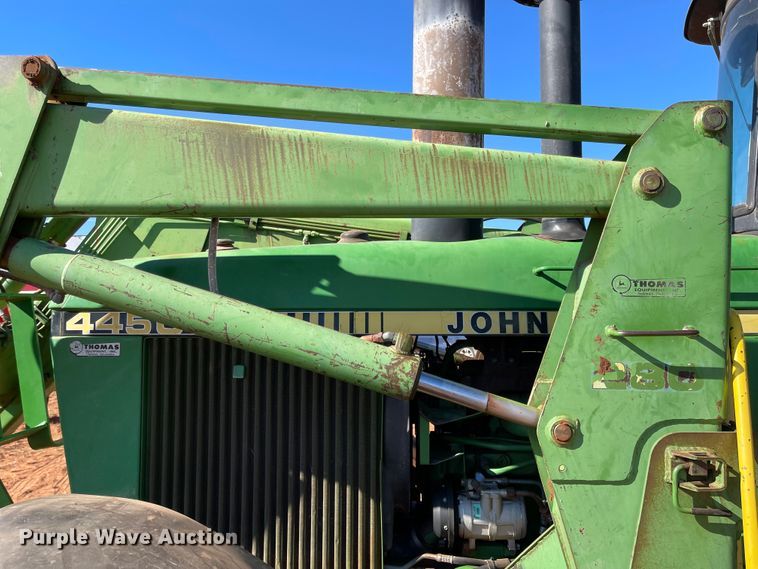 image for item IK9680 1983 John Deere 4450  MFWD tractor