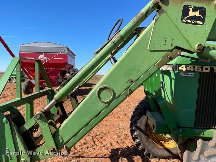 image for item IK9680 1983 John Deere 4450  MFWD tractor