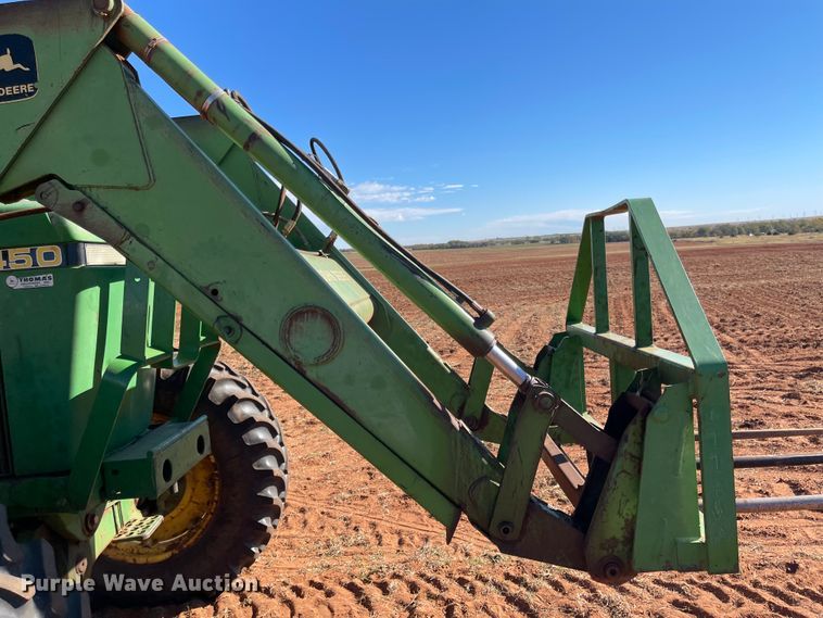 image for item IK9680 1983 John Deere 4450  MFWD tractor