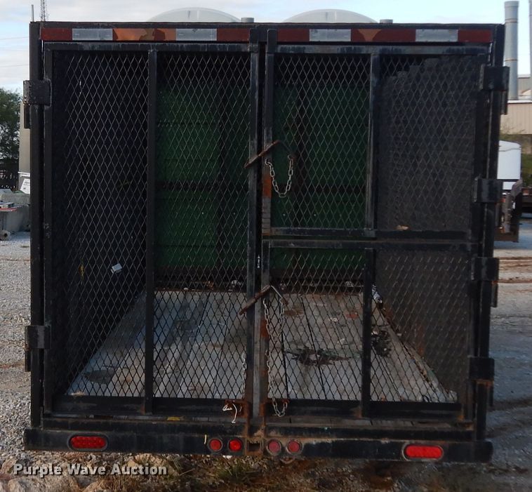 image for item DF0300 2015 Tiger  porta-potty refuse trailer
