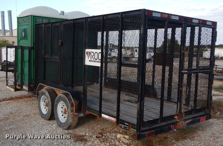 image for item DF0300 2015 Tiger  porta-potty refuse trailer