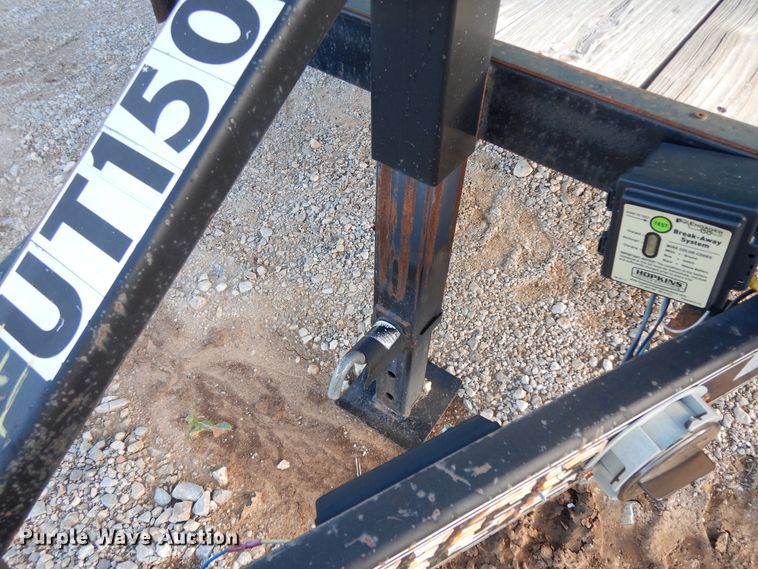 image for item DF0300 2015 Tiger  porta-potty refuse trailer