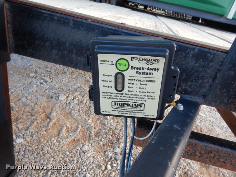 image for item DF0300 2015 Tiger  porta-potty refuse trailer