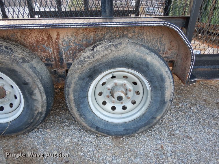 image for item DF0300 2015 Tiger  porta-potty refuse trailer