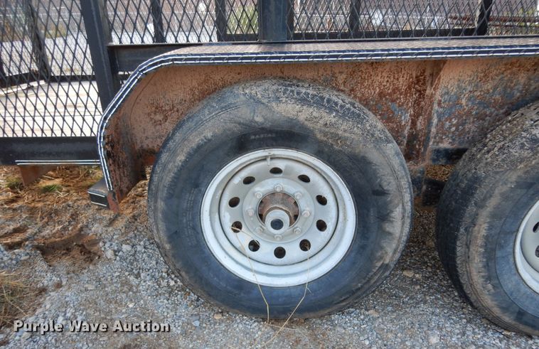 image for item DF0300 2015 Tiger  porta-potty refuse trailer