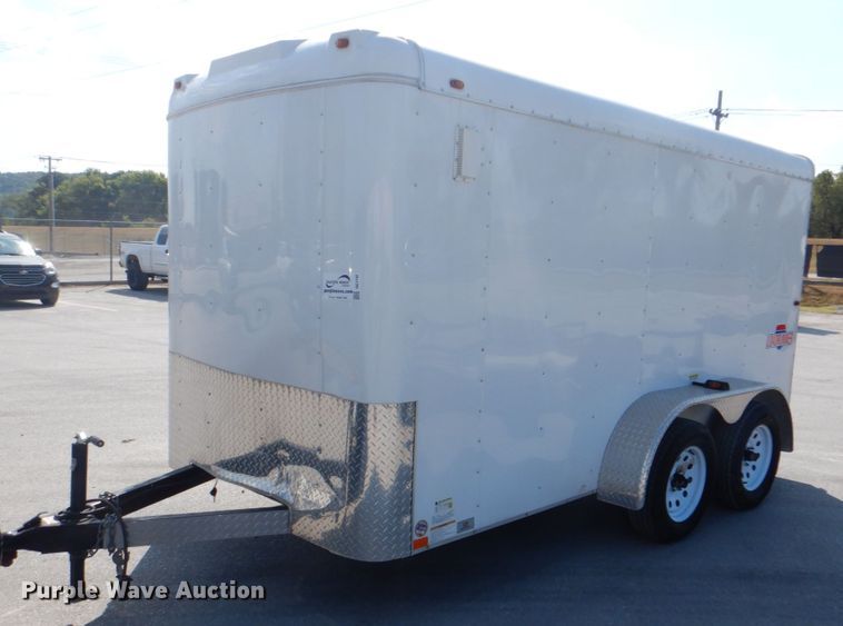 image for item DG1742 2016 Interstate West Trailers ILRD612TA2  enclosed cargo trailer