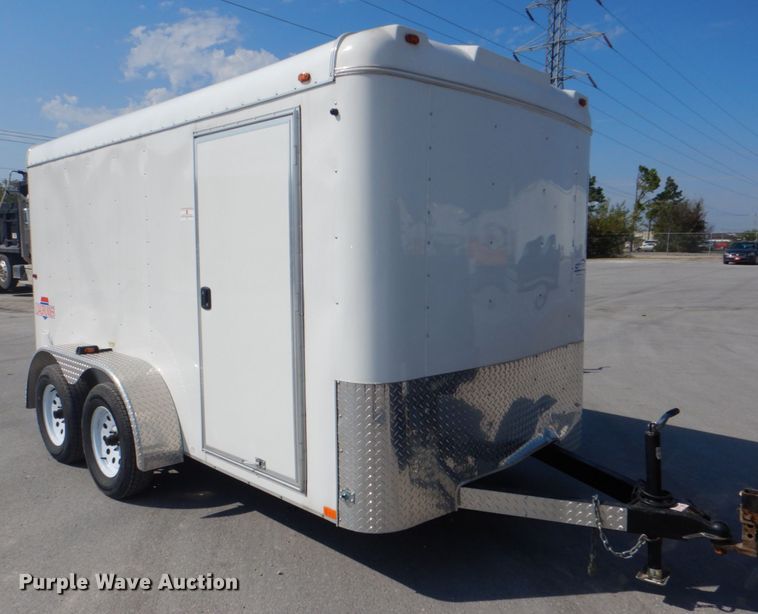 image for item DG1742 2016 Interstate West Trailers ILRD612TA2  enclosed cargo trailer
