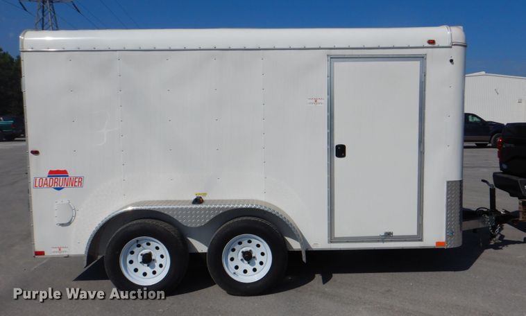 image for item DG1742 2016 Interstate West Trailers ILRD612TA2  enclosed cargo trailer