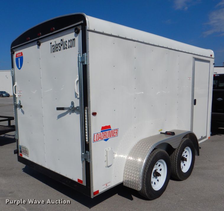 image for item DG1742 2016 Interstate West Trailers ILRD612TA2  enclosed cargo trailer