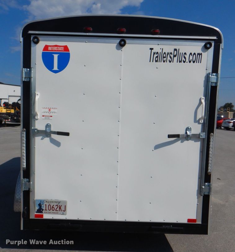 image for item DG1742 2016 Interstate West Trailers ILRD612TA2  enclosed cargo trailer
