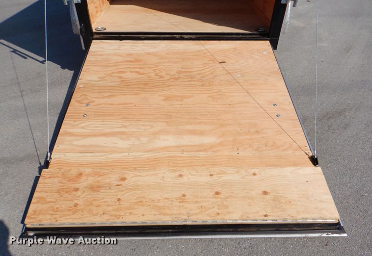 image for item DG1742 2016 Interstate West Trailers ILRD612TA2  enclosed cargo trailer