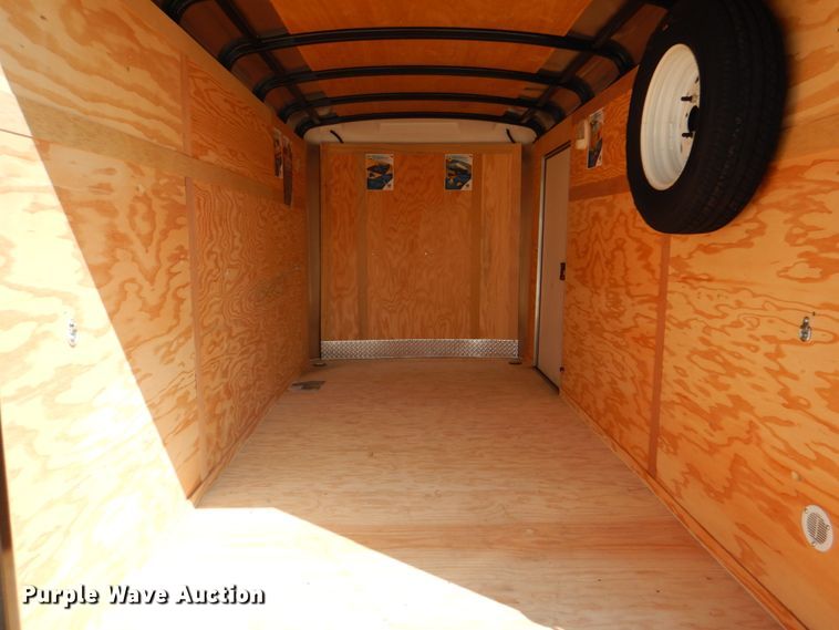 image for item DG1742 2016 Interstate West Trailers ILRD612TA2  enclosed cargo trailer