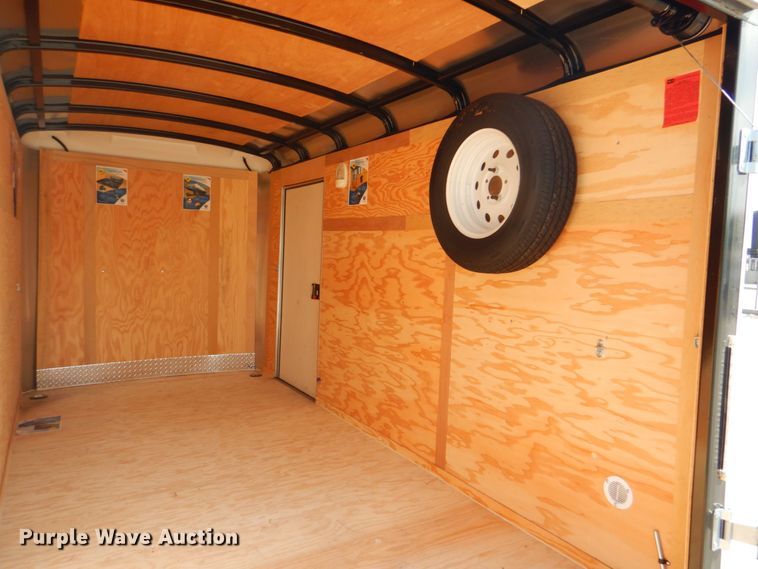 image for item DG1742 2016 Interstate West Trailers ILRD612TA2  enclosed cargo trailer