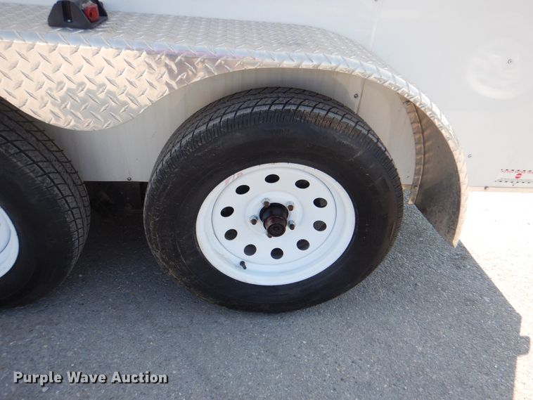 image for item DG1742 2016 Interstate West Trailers ILRD612TA2  enclosed cargo trailer