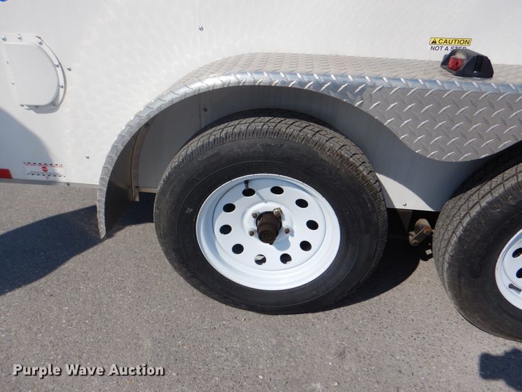 image for item DG1742 2016 Interstate West Trailers ILRD612TA2  enclosed cargo trailer