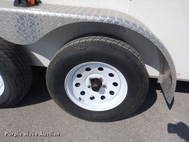 image for item DG1742 2016 Interstate West Trailers ILRD612TA2  enclosed cargo trailer