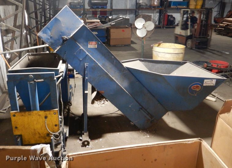 image for item DH8008 Mosley M1300  aluminum can baler compactor