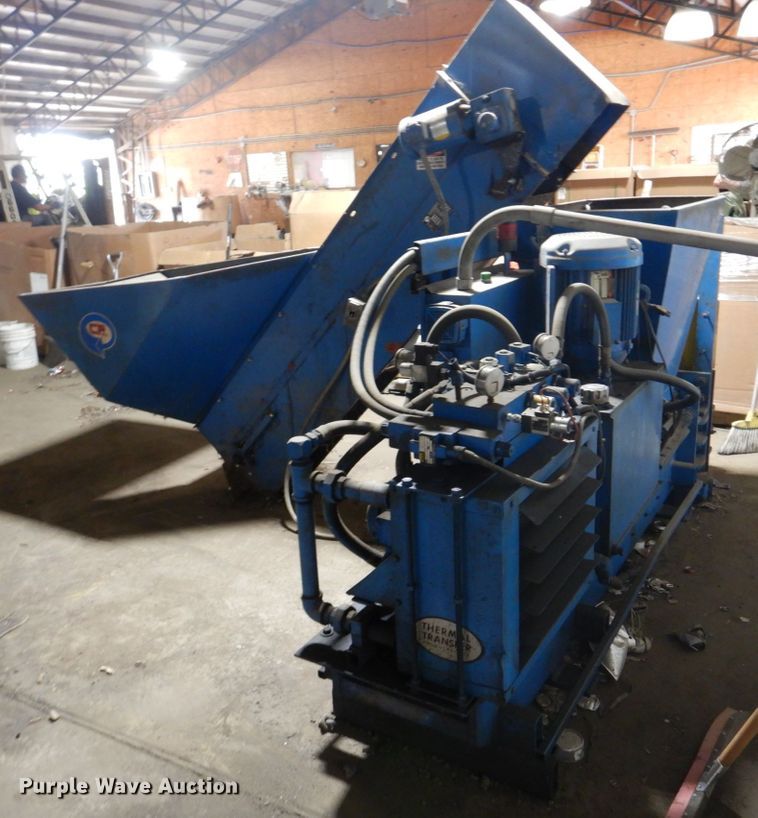 image for item DH8008 Mosley M1300  aluminum can baler compactor