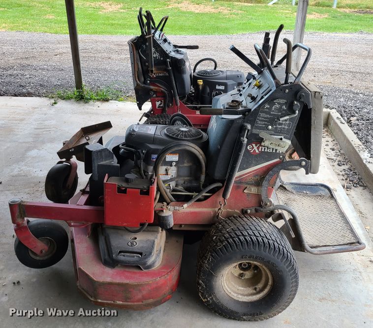 image for item DJ1519 (2) Exmark ZTR lawn mowers