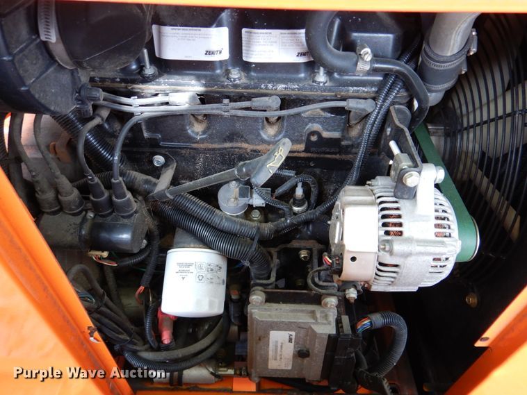 image for item DK1271 2018 East Texas  equipment trailer with wood chipper